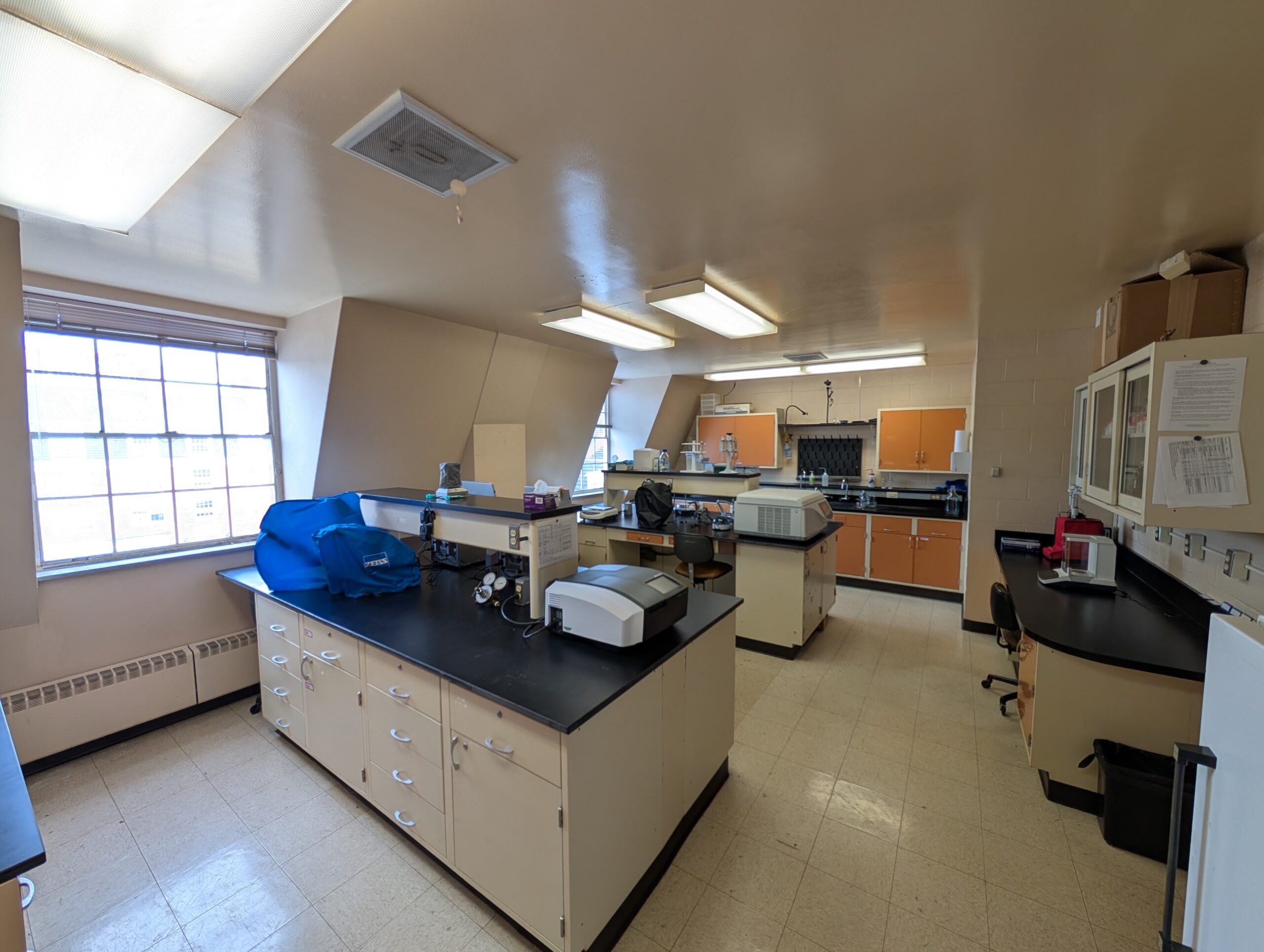 Building out lab space