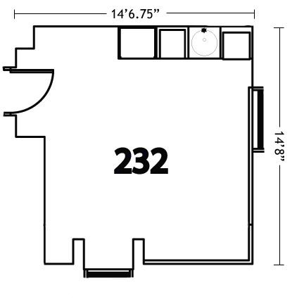 Shively Hall 232 at Ohio University