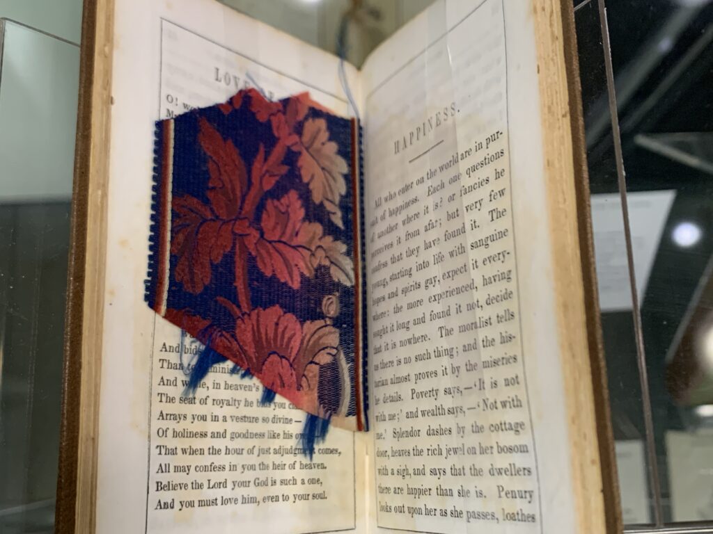 A colorful piece of fabric found in The Olive Branch; or, Friendship's Gift (1847)