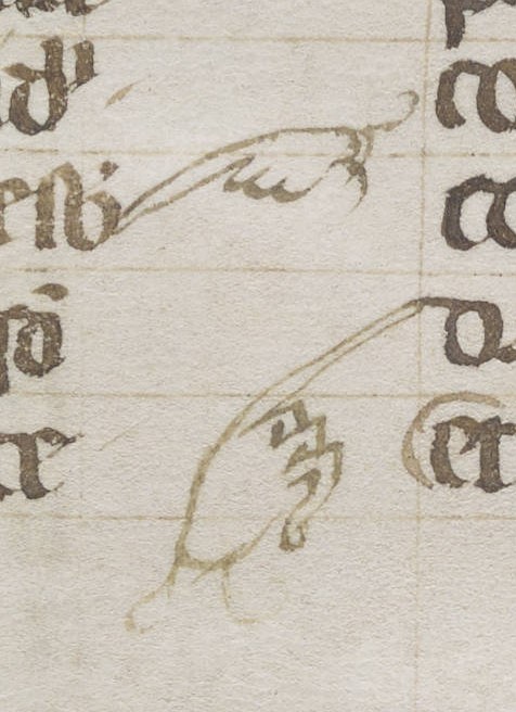 This image has an empty alt attribute; its file name is man1-p15808coll19_1100_full.jpg
Hand-drawn manicula (from the Latin maniculum or “little hand") added to a 14th century Italian manuscript leaf from the Decretales of Pope Gregorii IX