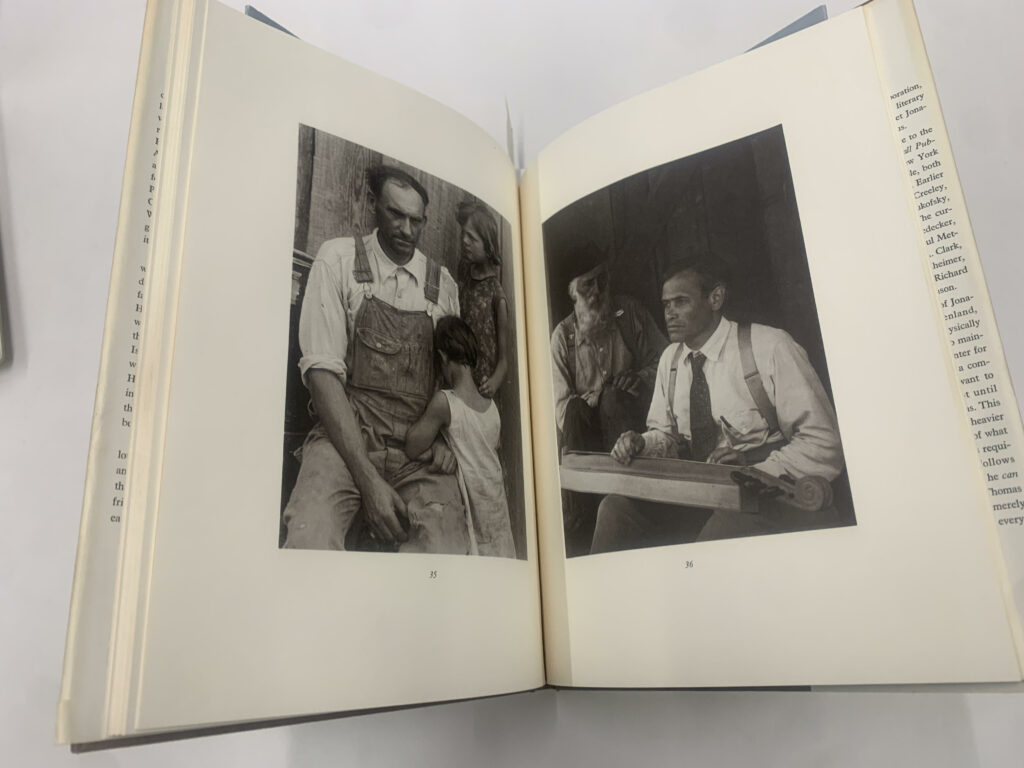 A photographic spread from The Appalachian photographs of Doris Ulmann (1971). 