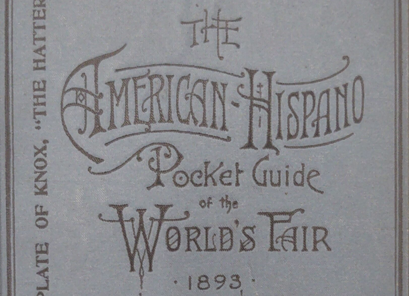 From Satire to Advertisement: A Literary Record of the 1893 World’s Fair