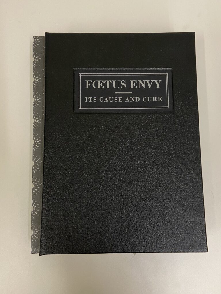 Front cover of Foetus Envy by Maureen Cummins.