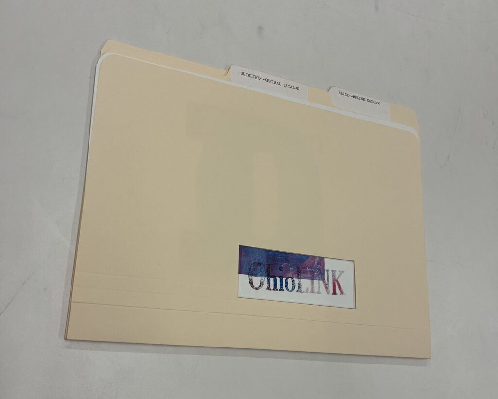 Instructions for Pulling Cards from Public Catalog by Wanda Sue Rohrbough.